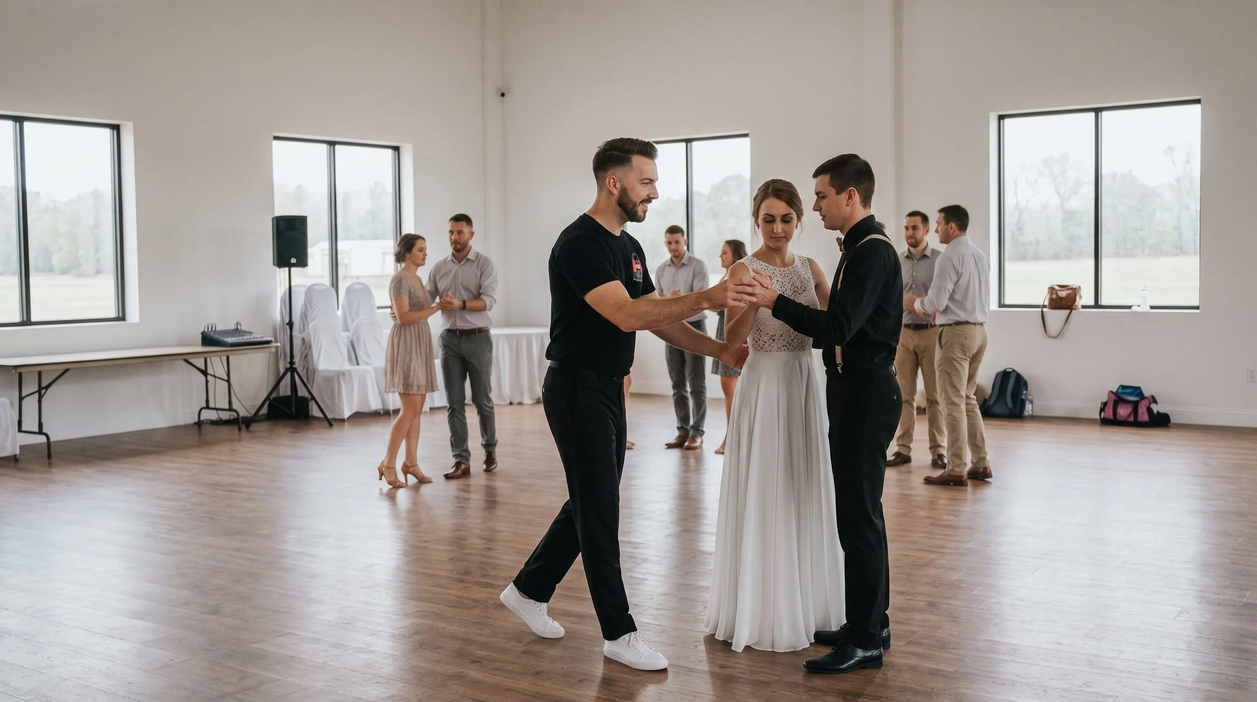 Ensayo de baile de novios