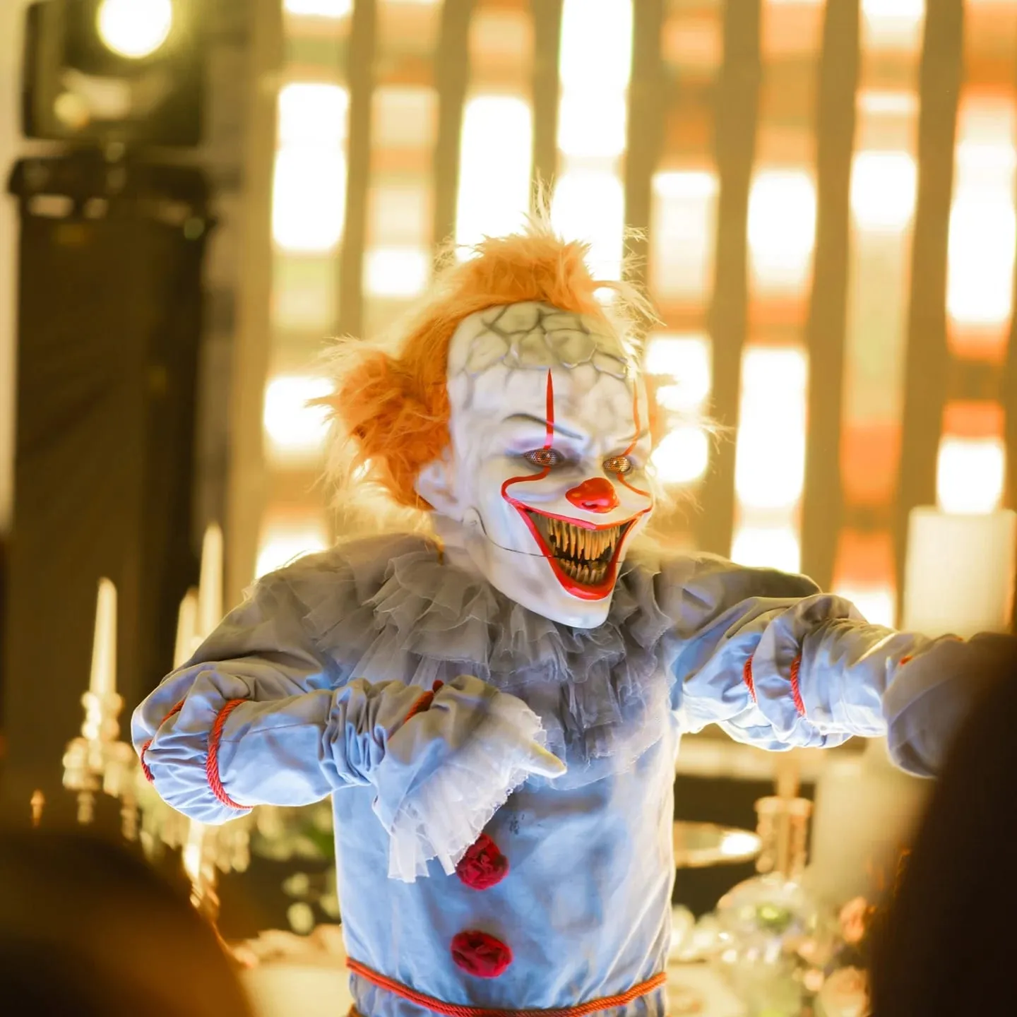 Payaso en una fiesta temática